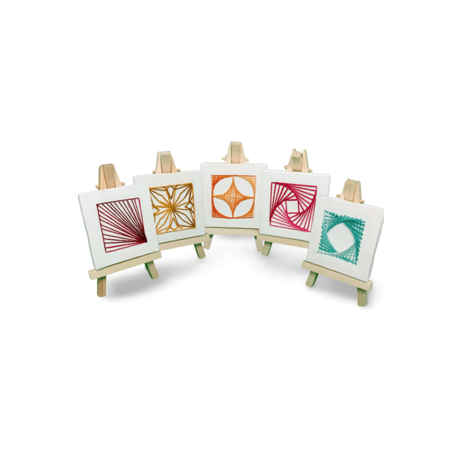 Kit de broderie Géométrie - 7 cm