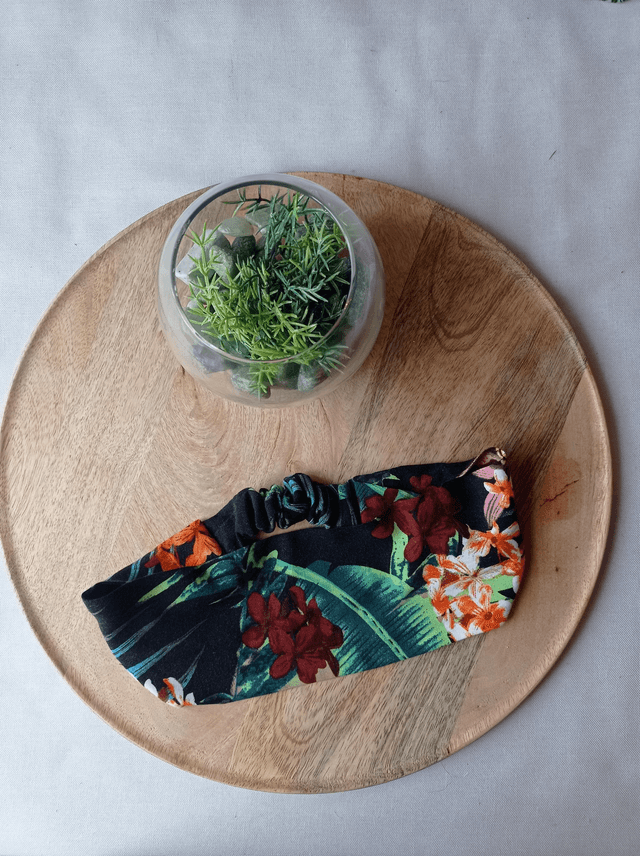 Bandeau turban ou plat imprimé
