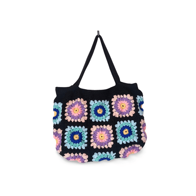 Sac en crochet tote bag fourre-tout 